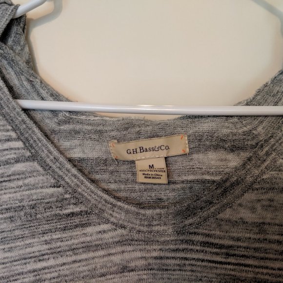 Bass Gray Hooded Sweatshirt - Picture 2 of 3